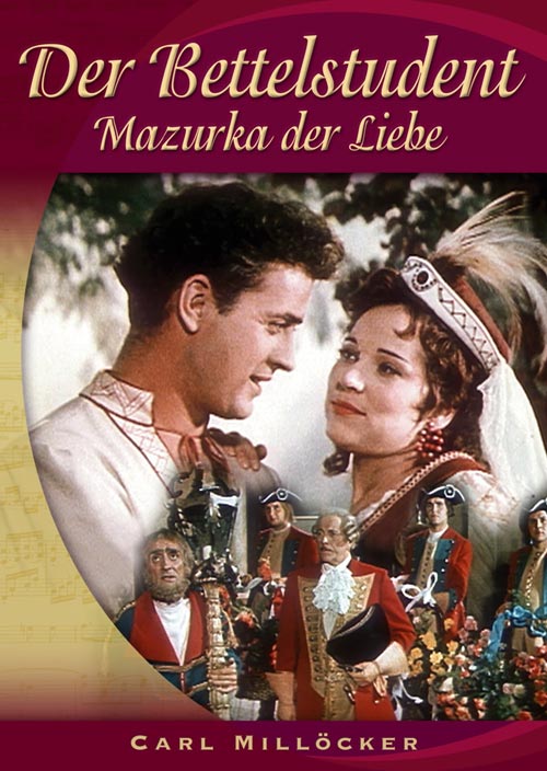 DVD Cover: Der Bettelstudent - Mazurka der Liebe