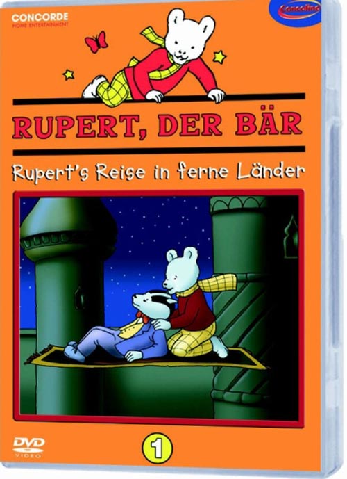 DVD Cover: Rupert, der Bär 1 - Ruperts Reise in ferne Länder