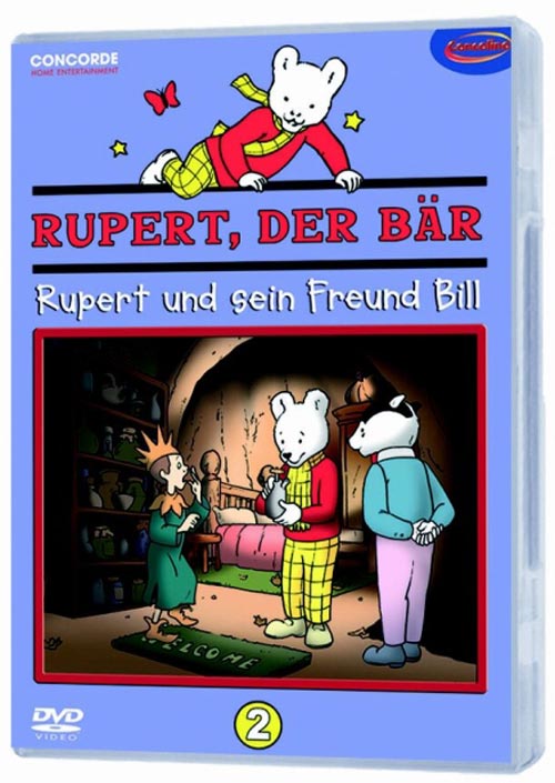 DVD Cover: Rupert, der Bär 2 - Rupert und sein Freund Bill