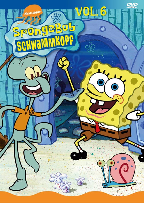 DVD Cover: SpongeBob Schwammkopf - Vol. 6