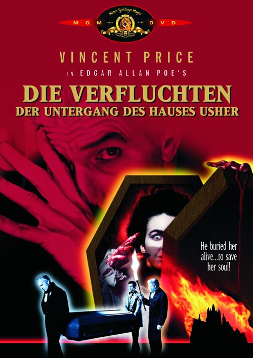 DVD Cover: Die Verfluchten - Der Untergang des Hauses Usher - Neuauflage