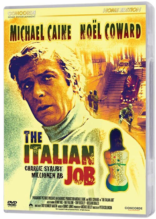 DVD Cover: The Italian Job - Charlie staubt Millionen ab