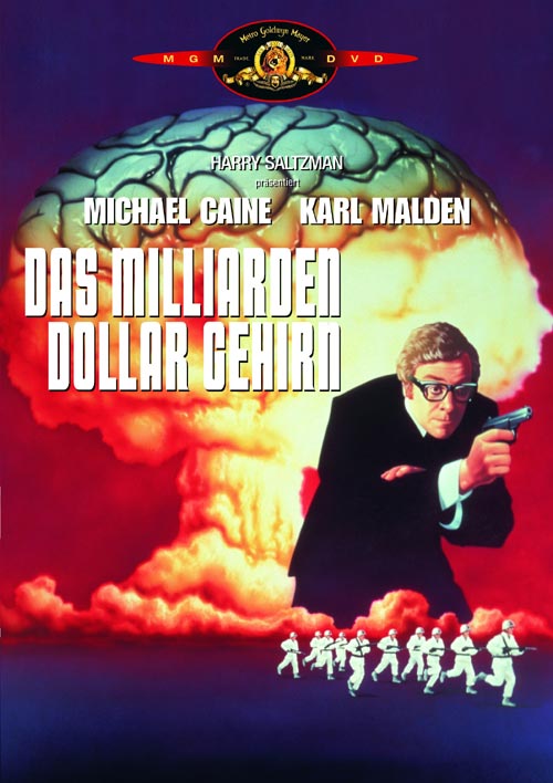 DVD Cover: Das Milliarden Dollar Gehirn