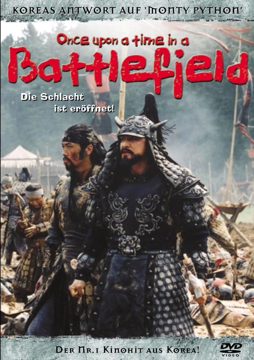 DVD Cover: Once Upon a Time in a Battlefield