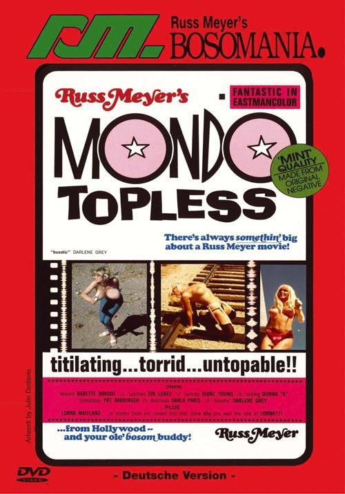 DVD Cover: Mondo Topless - Russ Meyer Collection