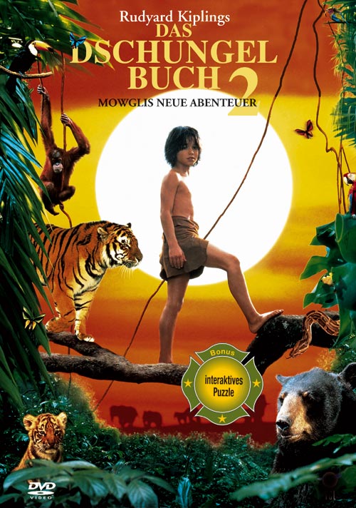 DVD Cover: Das Dschungelbuch 2 - Neuauflage
