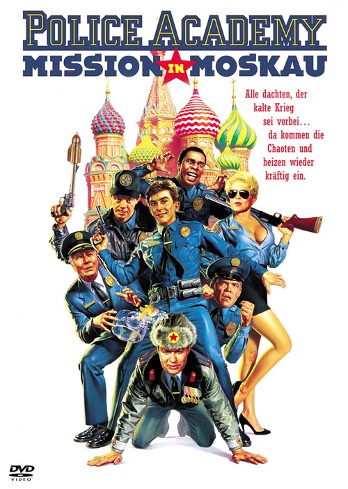 DVD Cover: Police Academy 7 - Mission in Moskau