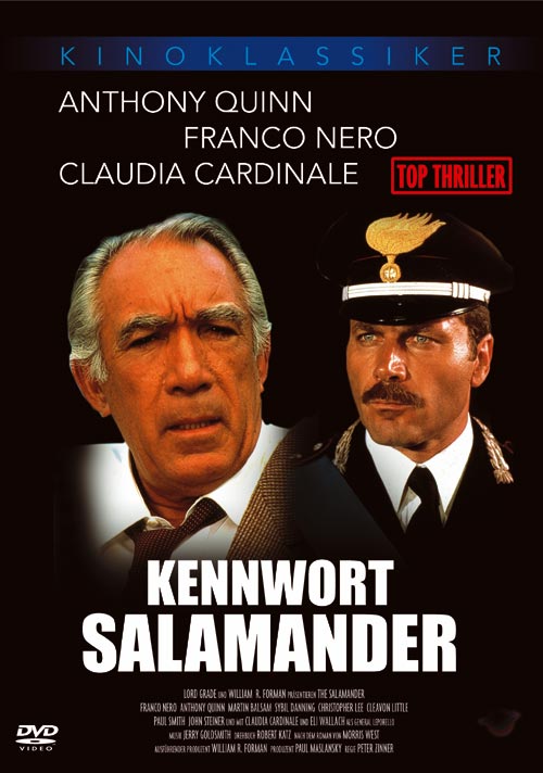 DVD Cover: Kennwort Salamander - Neuauflage