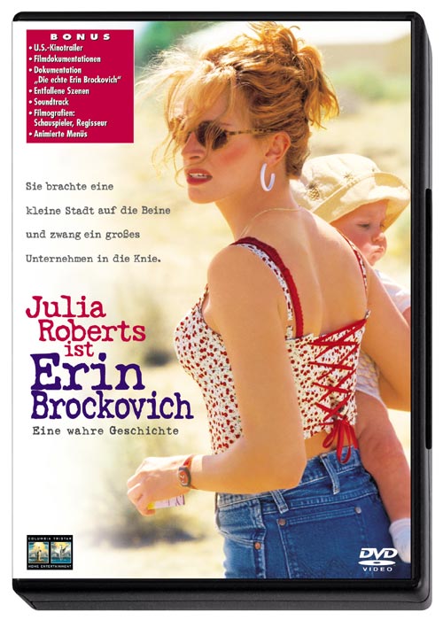 DVD Cover: Erin Brockovich - Eine wahre Geschichte