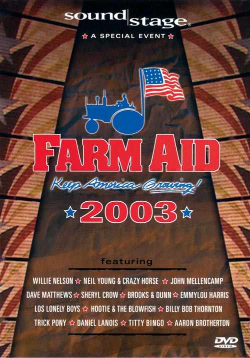 DVD Cover: Farm Aid - Soundstage: Farm Aid