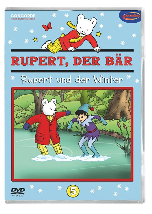 DVD Cover: Rupert, der Bär 5 - Rupert und der Winter