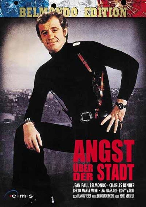 DVD Cover: Angst ber der Stadt - Belmondo-Edition