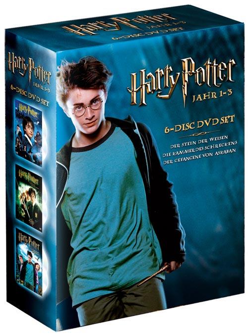 DVD Cover: Harry Potter - Jahr 1-3 - Box