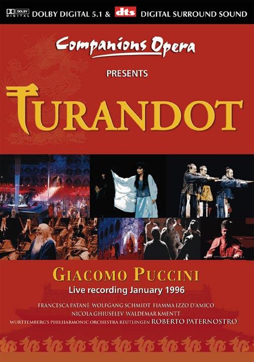 DVD Cover: Turandot - Giacomo Puccini