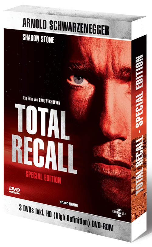 DVD Cover: Total Recall - Die totale Erinnerung - Special Edition