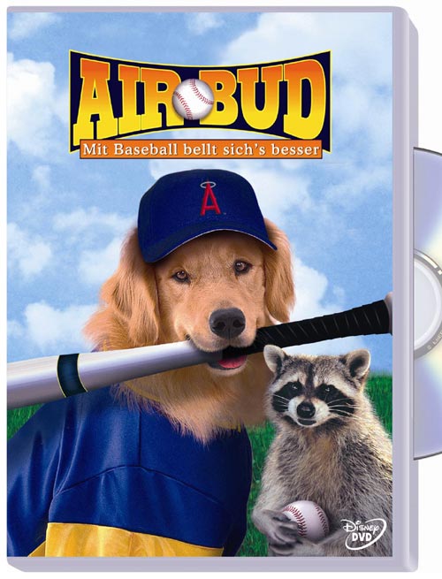 DVD Cover: Air Bud 4 - Mit Baseball bellt sich's besser