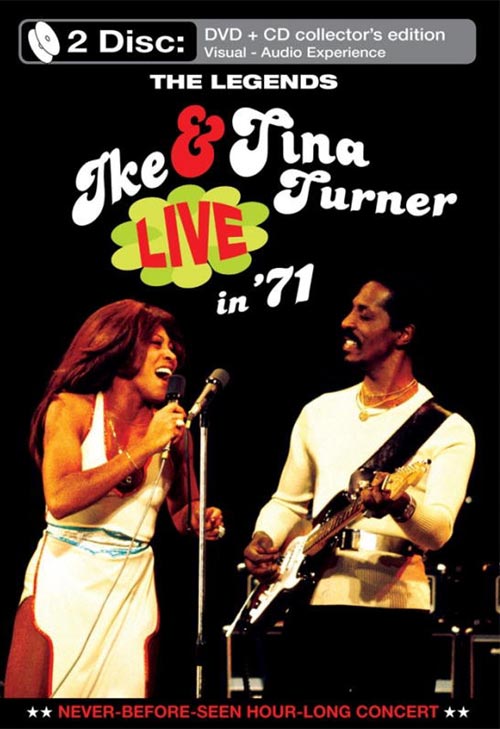DVD Cover: Ike & Tina Turner - The Legends Live in '71