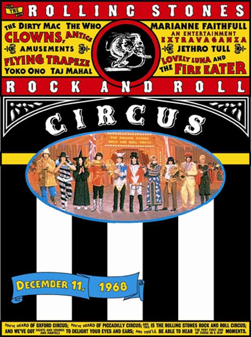 DVD Cover: Rolling Stones - Rock & Roll Circus