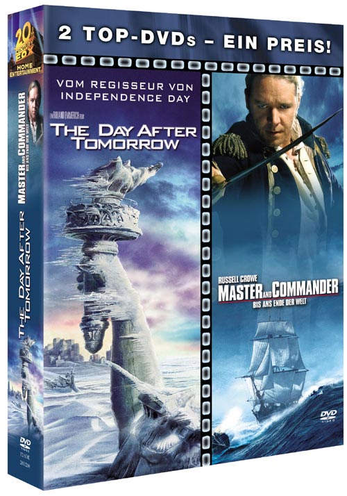 DVD Cover: The Day After Tomorrow / Master and Commander
