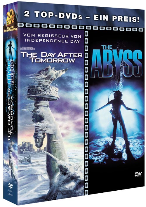DVD Cover: The Day After Tomorrow / The Abyss