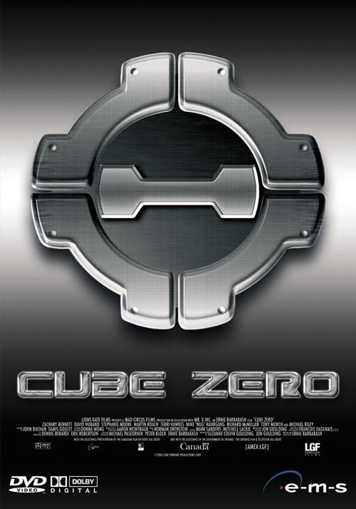 DVD Cover: Cube Zero