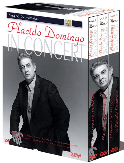 DVD Cover: Placido Domingo in Concert