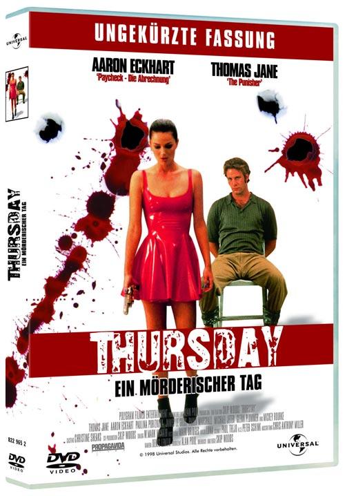 DVD Cover: Thursday - Ein mrderischer Tag - Ungekrzte Fassung