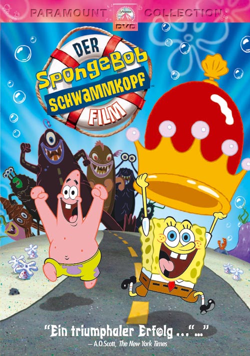 DVD Cover: Der SpongeBob Schwammkopf Film