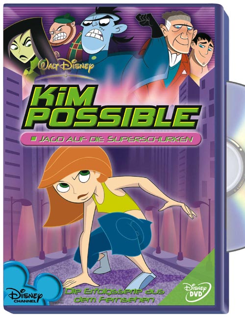 DVD Cover: Kim Possible - Jagd auf die Superschurken