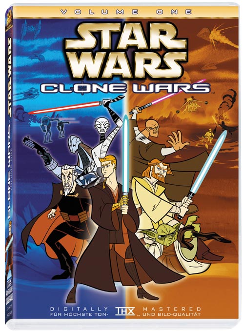 DVD Cover: Star Wars: Clone Wars - Vol. 1