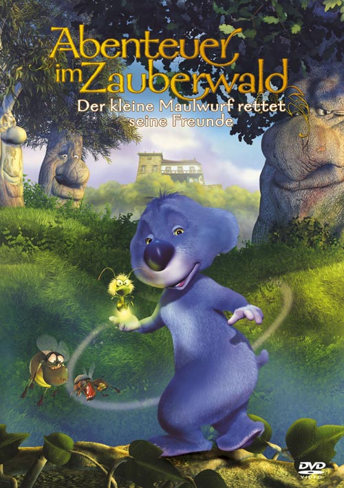 DVD Cover: Abenteuer im Zauberwald - Der kleine Maulwurf rettet seine Freunde
