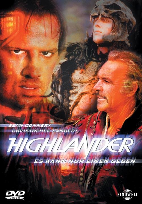 DVD Cover: Highlander - Es kann nur einen geben