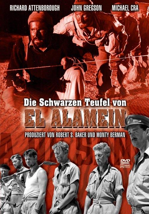DVD Cover: Die schwarzen Teufel von El Alamein