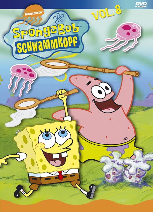DVD Cover: SpongeBob Schwammkopf - Vol. 8