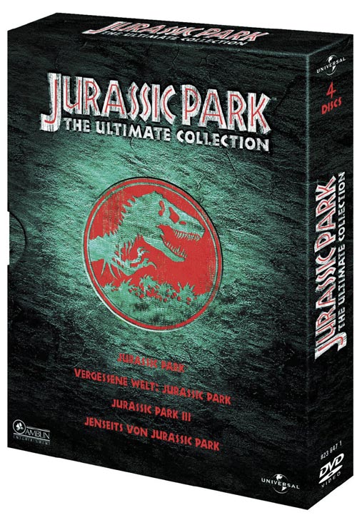 DVD Cover: Jurassic Park - The Ultimate Collection