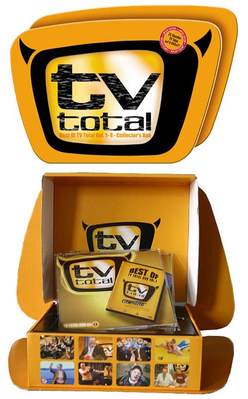DVD Cover: Best of TV Total Vol. 1-4 - Collector's Box