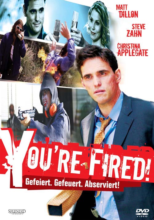 DVD Cover: You're Fired!