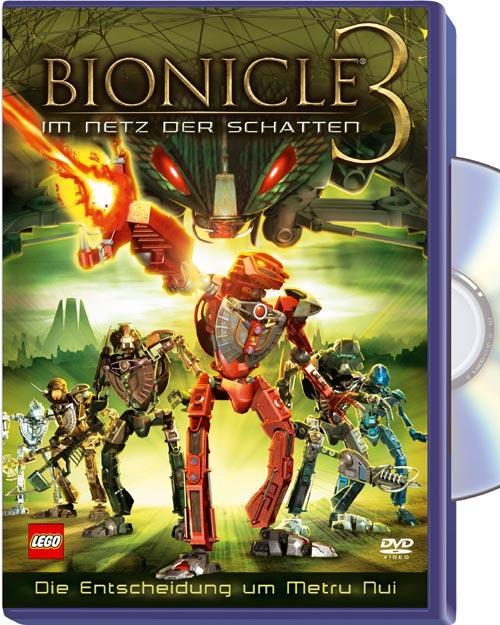DVD Cover: Bionicle 3 - Im Netz der Schatten