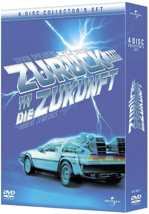 DVD Cover: Zurück in die Zukunft - 4 Disc Collector's Set