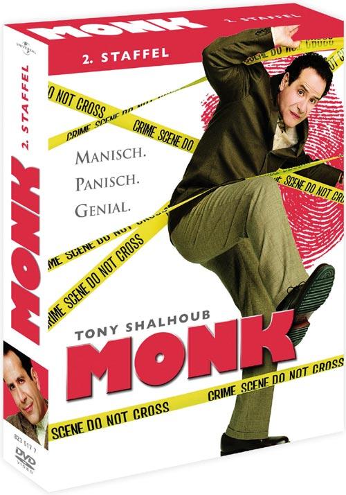 DVD Cover: Monk - 2. Staffel
