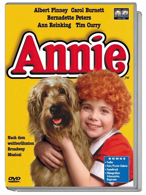 DVD Cover: Annie