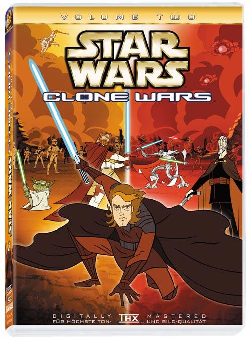 DVD Cover: Star Wars: Clone Wars - Vol. 2