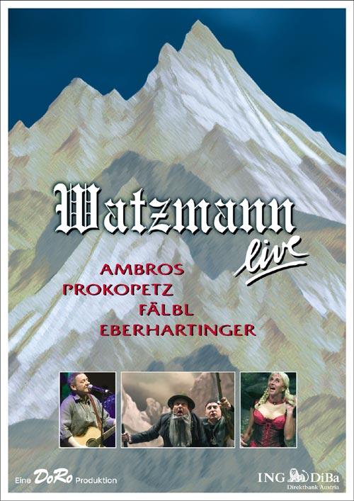 DVD Cover: Wolfgang Ambros - Watzmann Live 2005