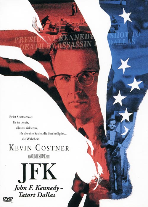 DVD Cover: JFK - John F. Kennedy - Tatort Dallas