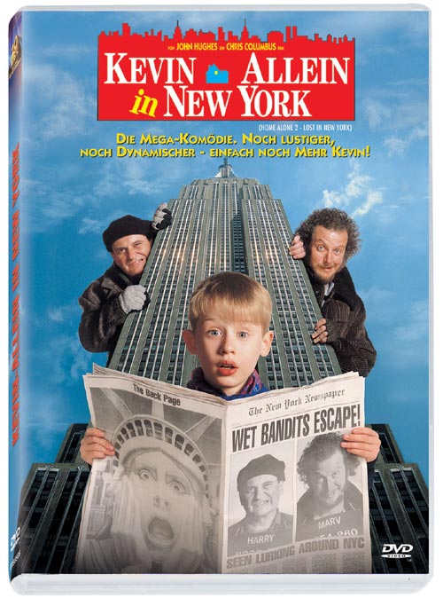 DVD Cover: Kevin - Allein in New York