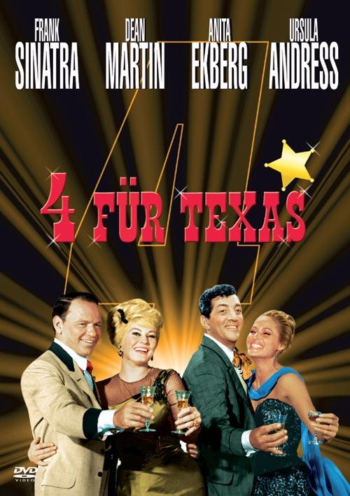 DVD Cover: 4 für Texas