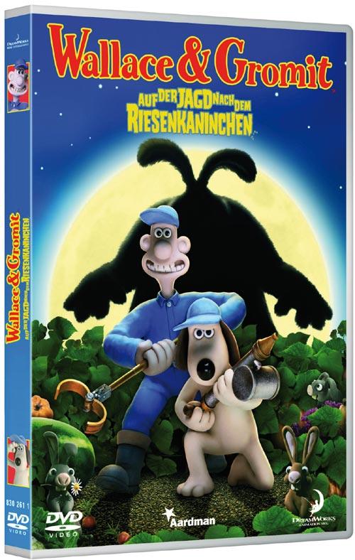 DVD Cover: Wallace & Gromit - Auf der Jagd nach dem Riesenkaninchen