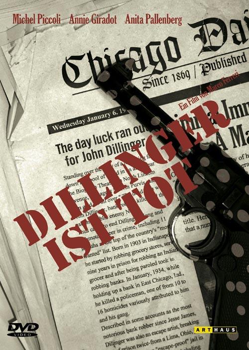 DVD Cover: Dillinger ist tot