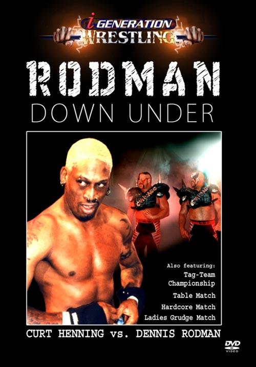 DVD Cover: Rodman Down Under