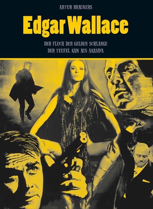 DVD Cover: Edgar Wallace: Der Fluch der gelben Schlange / Der Teufel kam aus Akasava